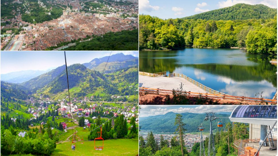 Care sunt cele mai frumoase orașe montane din România. Galerie FOTO