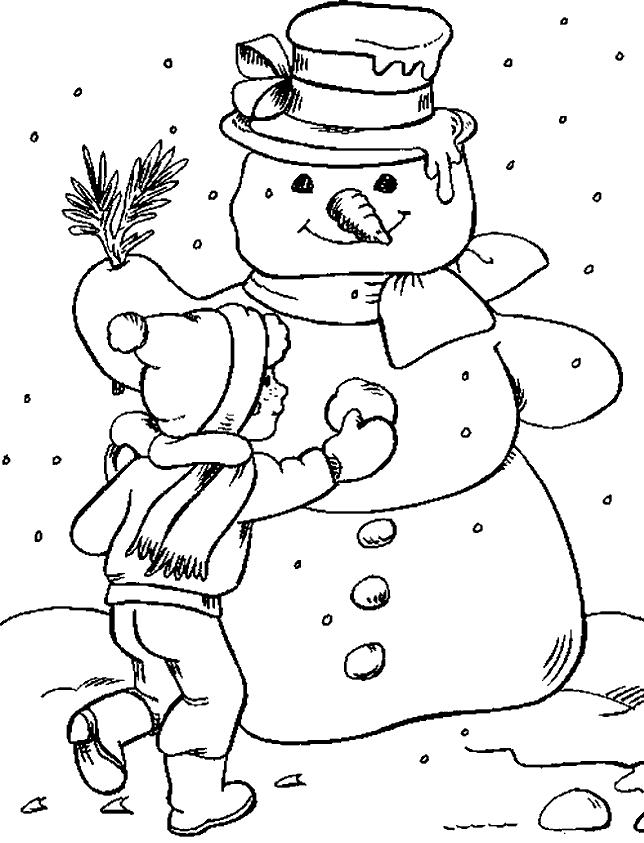 Stiri Directe - Desene de iarna în creion oameni de zăpadă, Moș Crăciun sau cu reni. - Stiri Directe