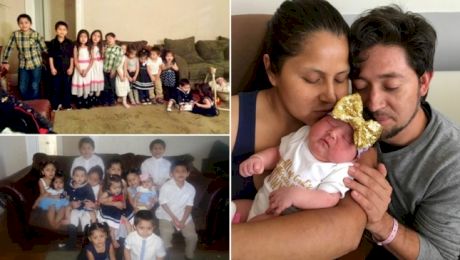 O mamă a 15 copii este însărcinată cu cel de al 16-lea, după doar 3 luni de la ultima naștere