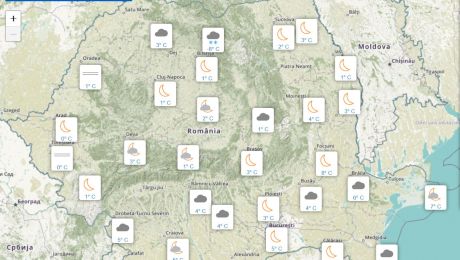 Cum vezi harta radar a României cu toate informațiile meteo