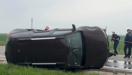 Accident grav cu 7 victime, printre care și o femeie însărcinată. Șoferul, aproape de comă alcoolică!