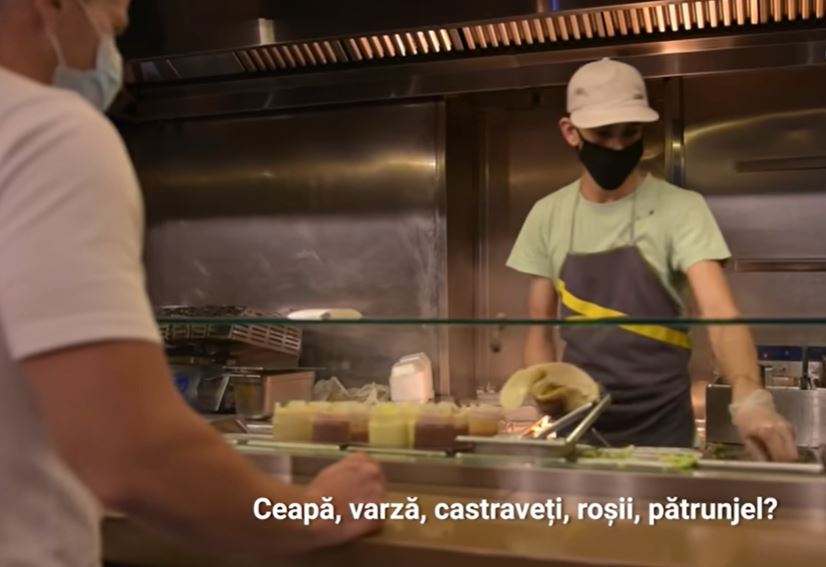 O zi din bucătăria Calif. Sursa foto: captură Recorder