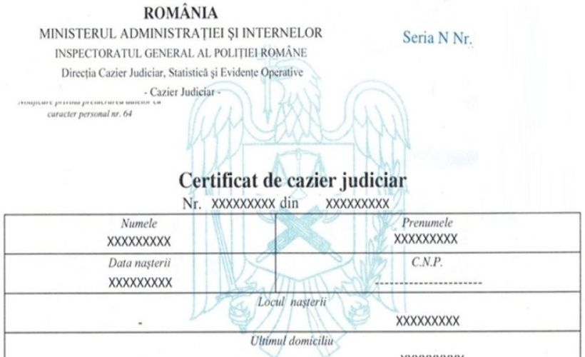 Ce valabilitate are cazierul judiciar și cât timp te poți folosi de el