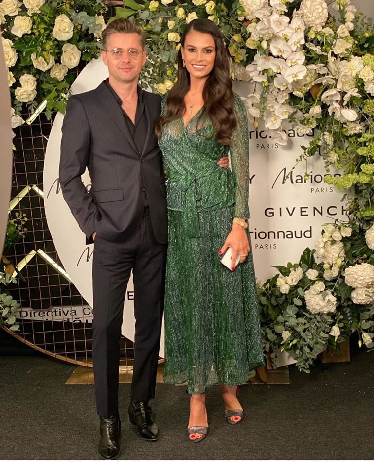 Anca Serea, alături de Adrian Sînă. Sursa foto: Facebook