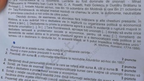 Subiecte Bacalaureat 2023. Ce a picat la examenul de Istorie. BAC 2023