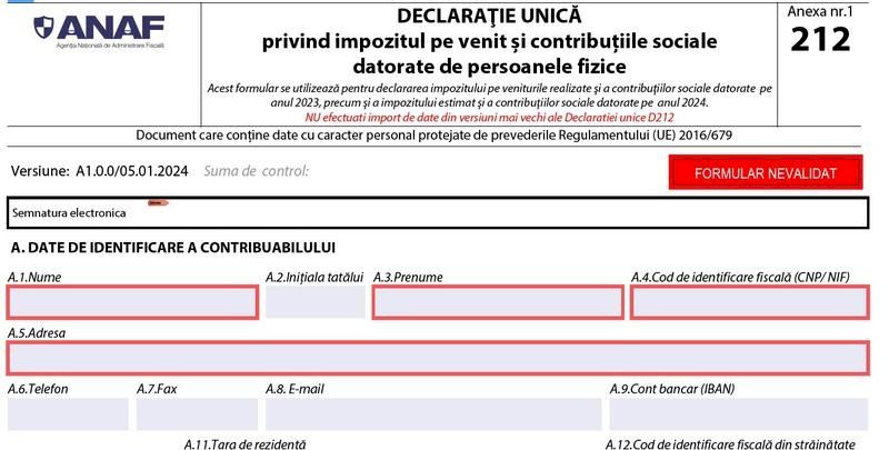 Corectarea estimărilor în Declarația Unică 2024: ce trebuie să știi