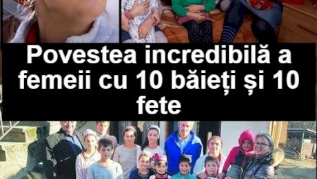 Georgiana, mama a 20 de copii la 45 de ani: povestea incredibilă a femeii cu 10 băieți și 10 fete