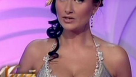 Gabriela Cristea în tinerețe, o frumusețe naturală rar întâlnită! Nu este de mirare faptul că face copii așa reușiți!