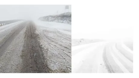A nins în România în luna septembrie. Locul unde a venit iarna