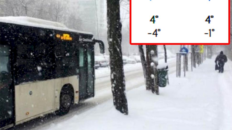 Meteorologii Accuweather anunță o iarnă cum n-a mai fost în București. Câte zile ninge în ianuarie și februarie 2025