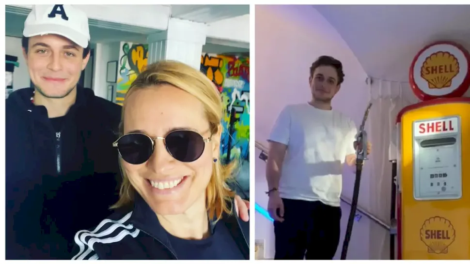 Ce obiecte ciudate are Andreea Esca în casă! Aris Eram a publicat imagini de colecție din locuința vedetei