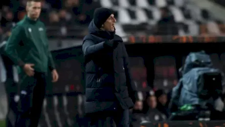 Ce a făcut Răzvan Lucescu, imediat după ce arbitrul a fluierat finalul meciului FCSB – PAOK 2-0. Gestul românului a fost filmat de camerele TV