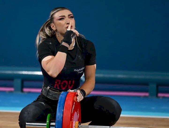 Mihaela Cambei, triplu aur la Europenele de haltere! România domină podiumul de la Chișinău