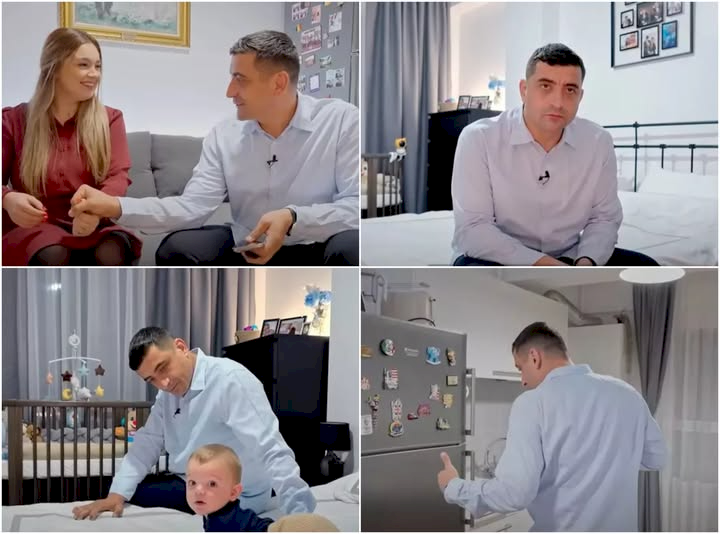 Cum arată vila lui George Simion din satul natal. Are casă cu etaj în Vrancea, dar stă cu chirie în București