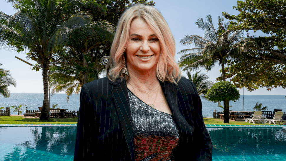 Nadia Comăneci, apariție rară în costum de baie, la 63 de ani. Cum s-a filmat „Zeița de la Montreal” la piscină