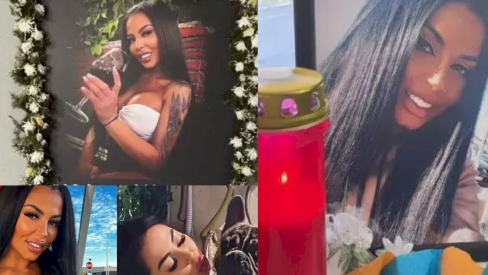 Denisa Păun, tânăra ucisă în Italia, a fost înmormântată. Imagini sfâșietoare de la priveghi: 