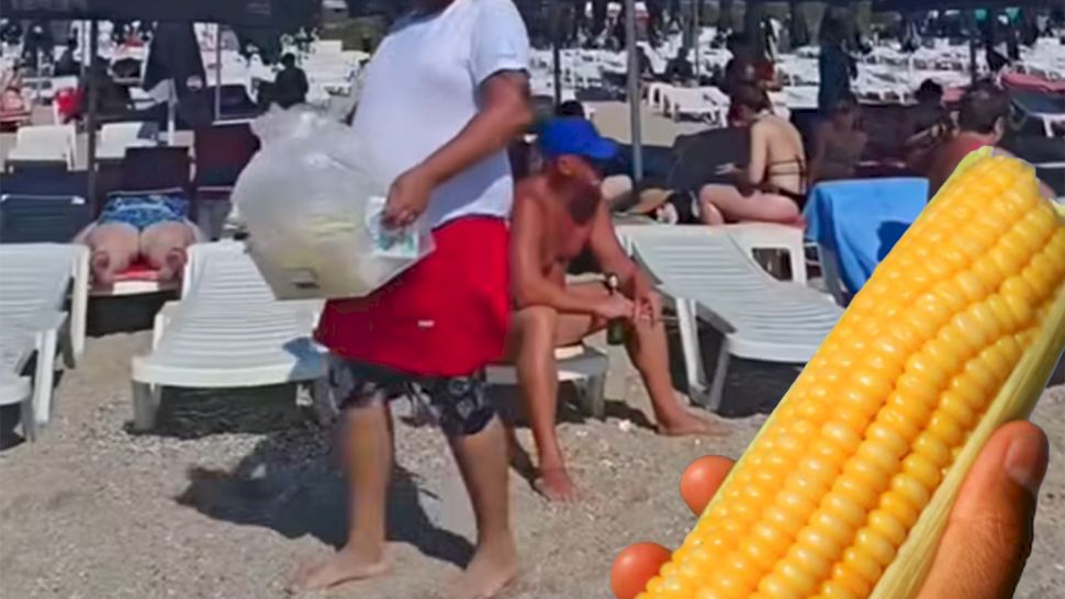 Cu cât a ajuns să se vândă porumbul fiert pe plaja din Eforie Nord, acum, că a început sezonul