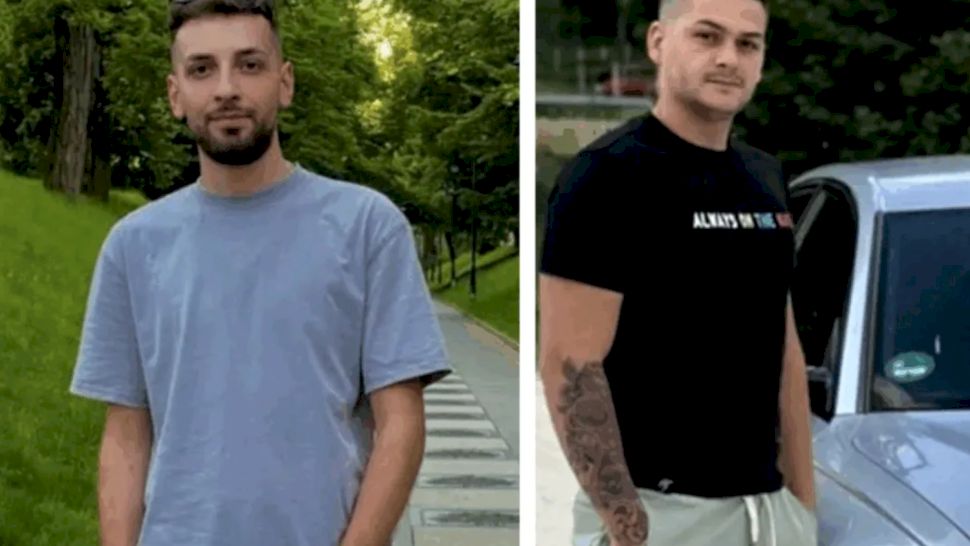 Ultimele clipe pentru Eduard și George din Vâlcea au fost de-a dreptul înfiorătoare!  Dezvăluirile tulburătoare ale prietenilor! Ce le-au spus polițiștilor, în timp ce mașina lor ardea