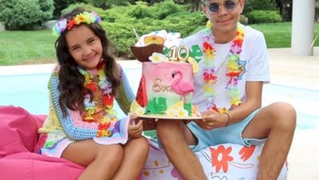 Eva Măruță a împlinit 10 ani! Andra și Cătălin, mesaje pline de dragoste pentru fiica lor: „Zece ani de iubire, de joacă, de îmbrățișări, de „mami” și „tati””