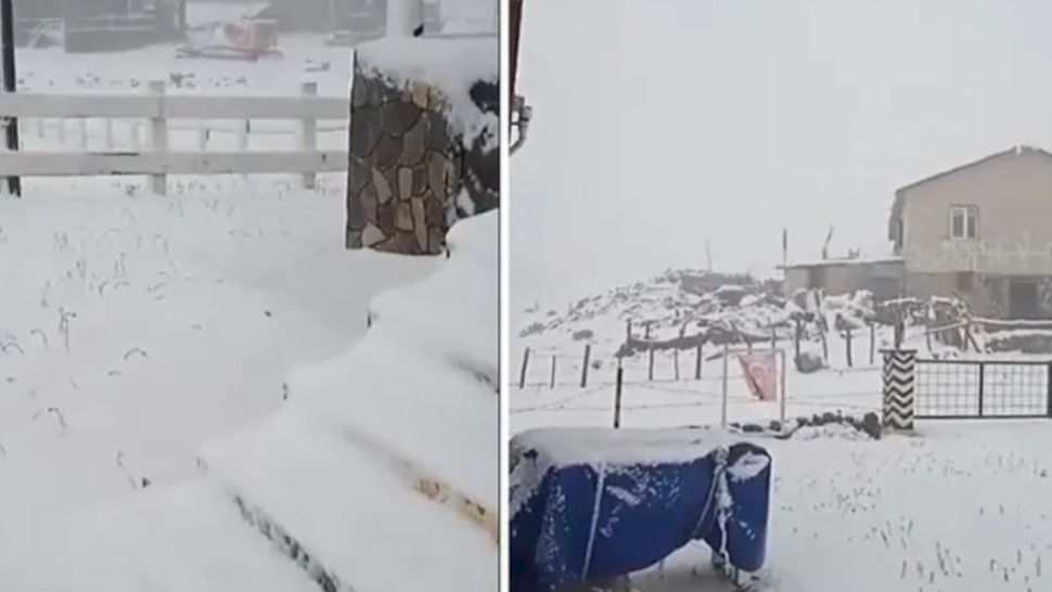 Incredibil în Turicia a început să ningă masiv în locuri în care oamenii făceau plajă. Autoritățile sunt uluite