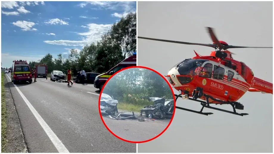 Două mașini au fost implicate, duminică, într-un grav accident în Brașov. Din păcate, un om a murit și alte patru persoane sunt rănite.