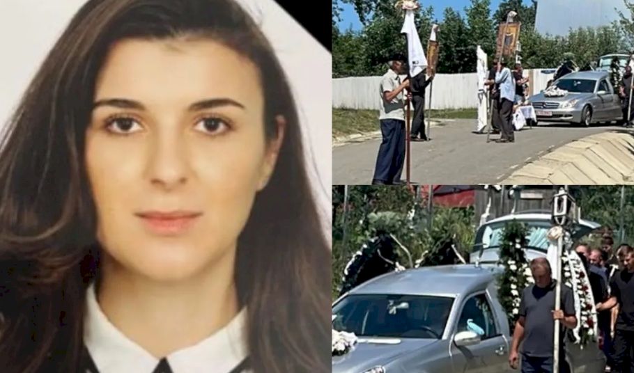 Ea este tânăra de 28 de ani găsită fără suflare în cadă, într-un apartament din Iași. Raluca a fost înmormântată în rochie de mireasă