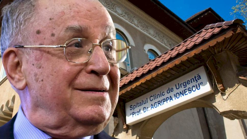 Moment uluitor după moartea lui Ion Iliescu! Cine a deschis șampania chiar în fața spitalului „Prof. Dr. Agrippa Ionescu”