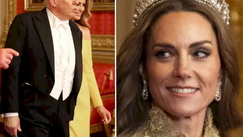 Kate Middleton, lecție de eleganță la întâlnirea cu Melania și Donald Trump. Președintele american a rămas uimit când a văzut-o