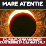 Eclipsa de Lună aduce schimbări URIAȘE! Trei zodii sunt obligate să aleagă între iubire și carieră