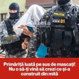 Primăriță luată pe sus de mascați! Nu o să-ți vină să crezi ce și-a construit din mită