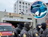 Doi medici din cadrul Spitalului Floreasca au fost săltați de mascați direct din sala de operații. Polițiștii au cerut inclusiv imaginile de pe camerele de supraveghere