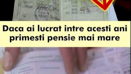 Românii care au lucrat înainte de acest an ar putea primi bani în plus la pensie