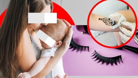 Caz revoltător în Argeș: O mamă este acuzată că și-ar batjocori bebelușul de 6 luni cu gene false și… tatuaje! |