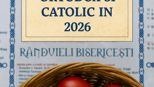 Când pică, de fapt, Paștele în 2026. Nu se întâmplă asta în fiecare an