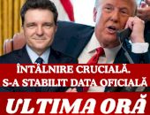 INFORMAȚIA ANULUi! S-a stabilit data întâlnirii lui Nicușor Dan cu Donald Trump. Ședință crucială pentru România