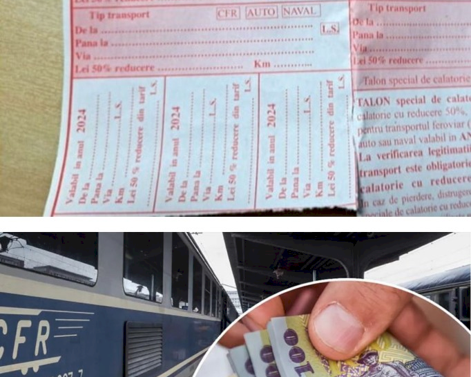 Vești bune pentru pensionari! Bani sau vouchere de alimente în schimbul tichetelor CFR nefolosite
