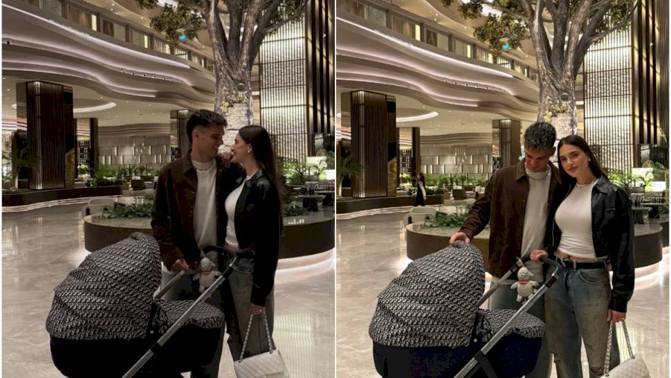 Nu e o glumă! Cât costă căruciorul lui Giorgios, fiul lui Ianis și al Elenei Hagi