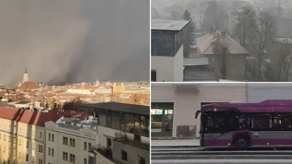 Fenomen bizar în Cluj, chiar înainte de Revelion! Ce au văzut oamenii pe cer: „Chiar m-am mirat”