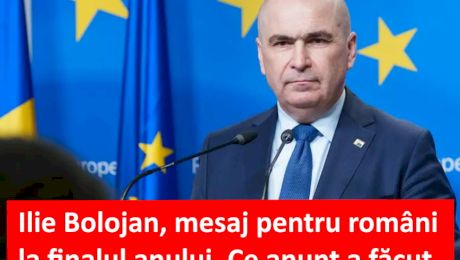 Ilie Bolojan a făcut bilanțul celor 6 luni de guvernare: „A trebuit să luăm mai multe măsuri dificile, măsuri care au fost dureroase pentru români. Intrăm în anul viitor fără datorii”