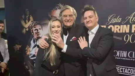 Florin Piersic, revedere emoționantă cu Daniel Piersic, fiul său din mariajul cu Anna Szeles. Cum arată nora marelui actor