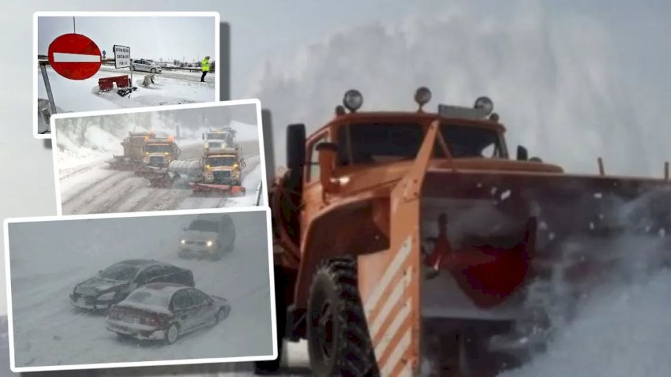 Iarna s-a dezlănțuit în România! Cod roșu de viscol și rafale de peste 120 km/h în aceste județe. Zonele cu vizibilitate zero