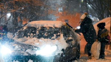 Avertisment de ninsoare severă emis de meteorologii Accuweather în București. La ce oră începe