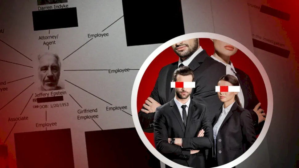 Dosarele Epstein zguduie România! Cine sunt complicii români care apar în documentele desecretizate