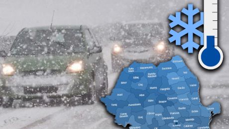 Revin ninsorile în România, potrivit meteorologilor AccuWeather. Când va ninge în Capitală
