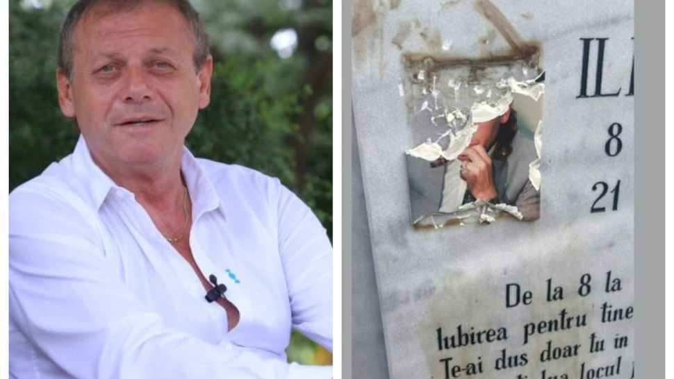 Cine a vandalizat mormântul lui Ilie Balaci. Polițiștii din Dolj au publicat primele imagini