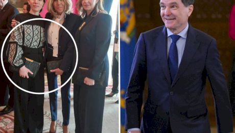 Mirabela Grădinaru a atras atenția cu o creație Irina Schrotter la Washington. Prima Doamnă a ales doar branduri românești