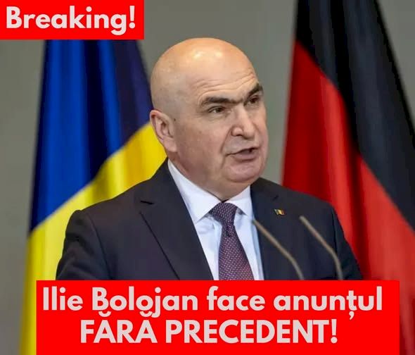 BREAKING NEWS! Anunțul de ULTIM MOMENT al lui Ilie Bolojan! Premierul și-a...vezi mai mult