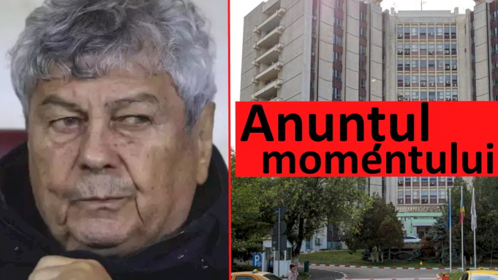 Anunțul momentului de la Spitalul Universitar. Medicii lui Mircea Lucescu au decis să... Vezi mai mult