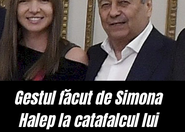 Gestul făcut de Simona Halep la catafalcul lui Mircea Lucescu. Mesajul transmis: „L-am admirat...