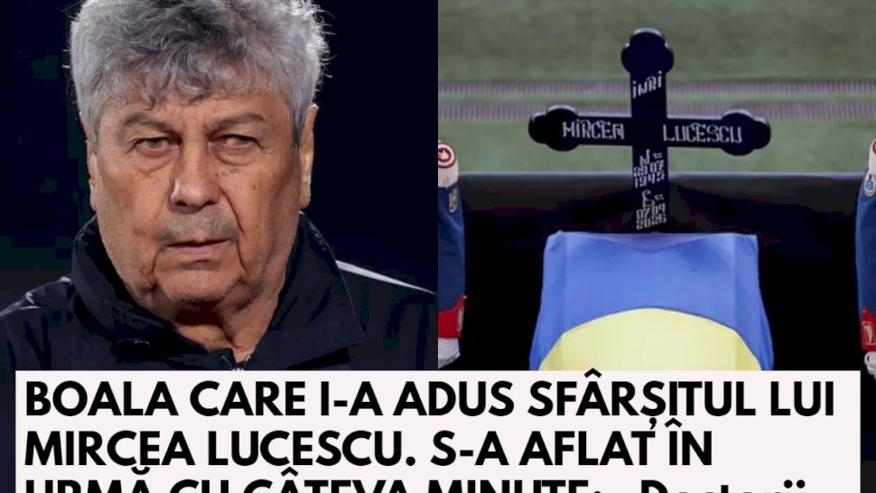 Ovidiu Ioanițoaia explică de ce a murit Mircea Lucescu: „Leucemia a provocat și a grăbit sfârșitul”